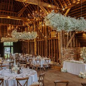 fwthumbWedding breakfast with floating gyp clouds at the barn at Redcoats.jpg